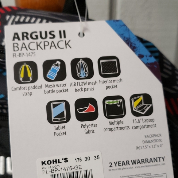 Fila backpack - Picture 4 of 6